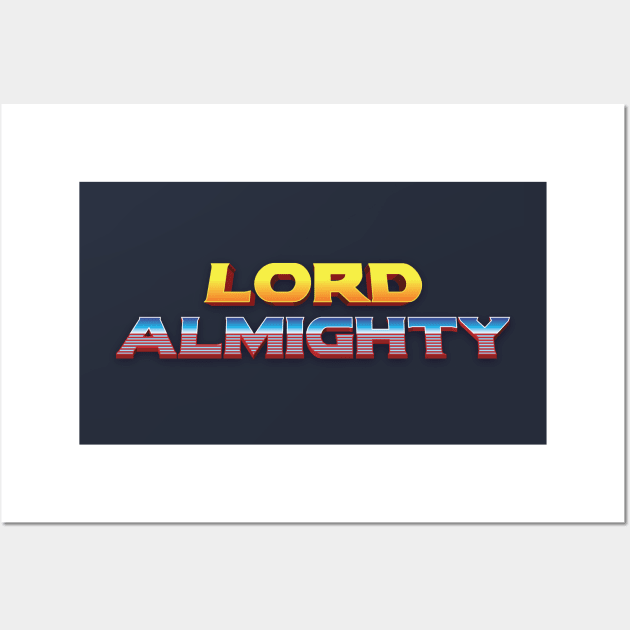 Lord Almighty (Thor) Wall Art by JezusPop!